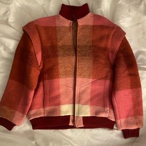 Vintage wool bomber jacket🌹💖